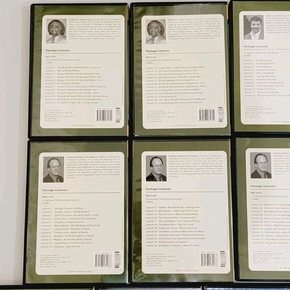 The Great Courses DVDs Science & Math DVD The Teaching Company Large Lot Of 13 - Picture 7 of 14